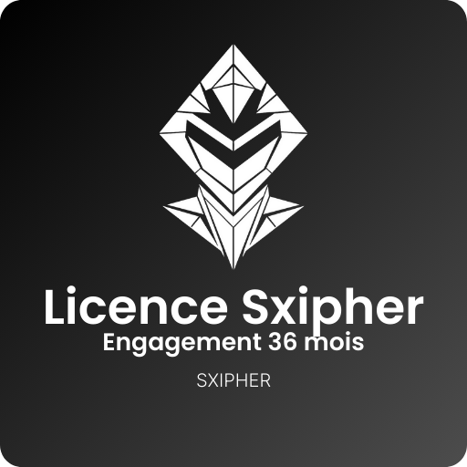 LICENCE SXIPHER 36 MOIS