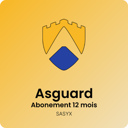 ASGUARD ABONNEMENT 12 MOIS