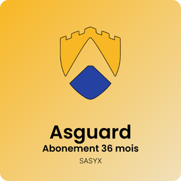 ASGUARD ABONNEMENT 36 MOIS